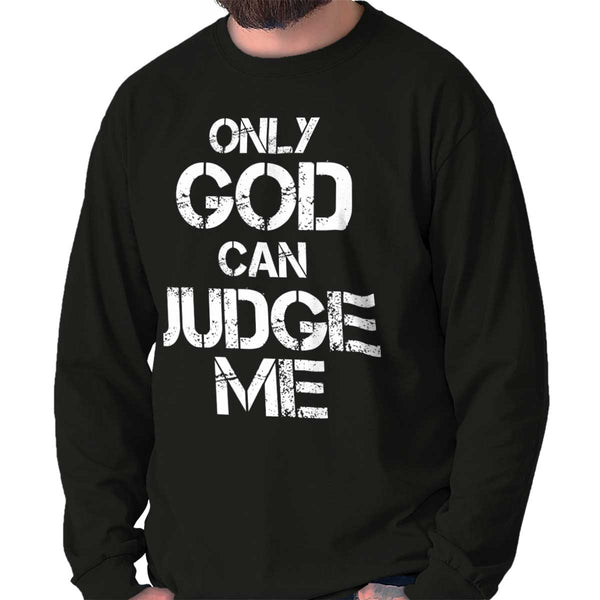 Only God can Judge Long Sleeve Tee | – Christian Strong
