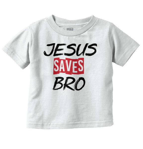 Jesus Saves Bro Men's Christian T-Shirt