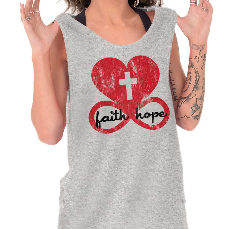トップス Praying GOD'S FAVORITE Heart Tank Top トップス Praying GOD'S FAVORITE Heart Tank Top PRAYING 'gods