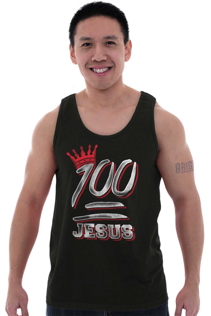 100 Jesus Tank Top Ultra Cotton | – Christian Strong