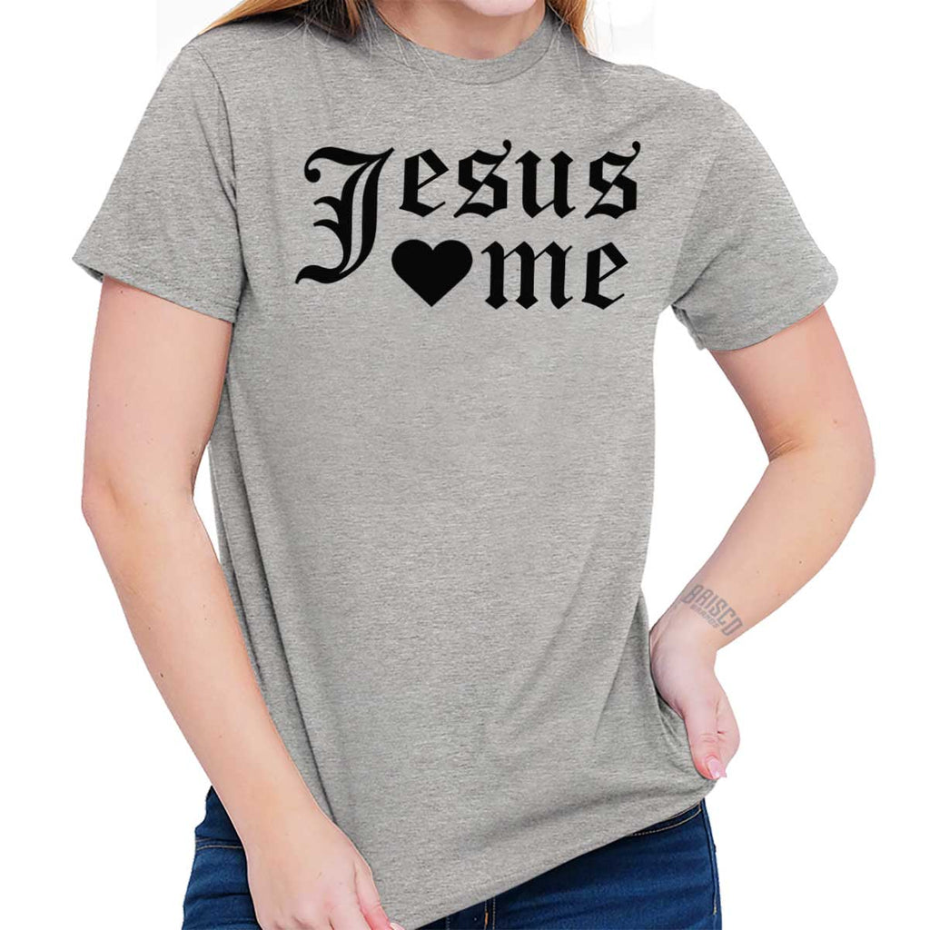 T-shirt Graphique Jesus Inspirational Heart - Choix Style, Taille, Couleur - Neuf Sans étiquette