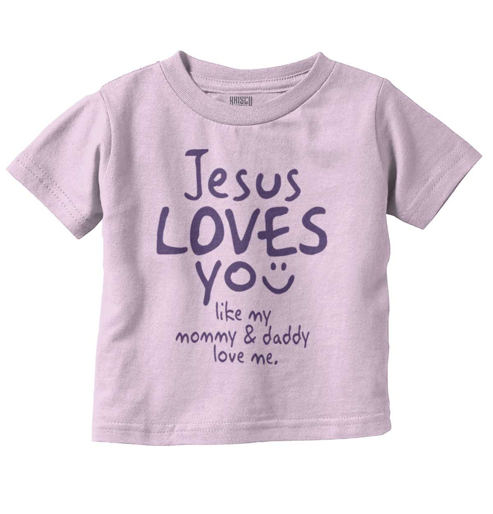 Jesus Loves You Fine Jersey Tee | – Christian Strong