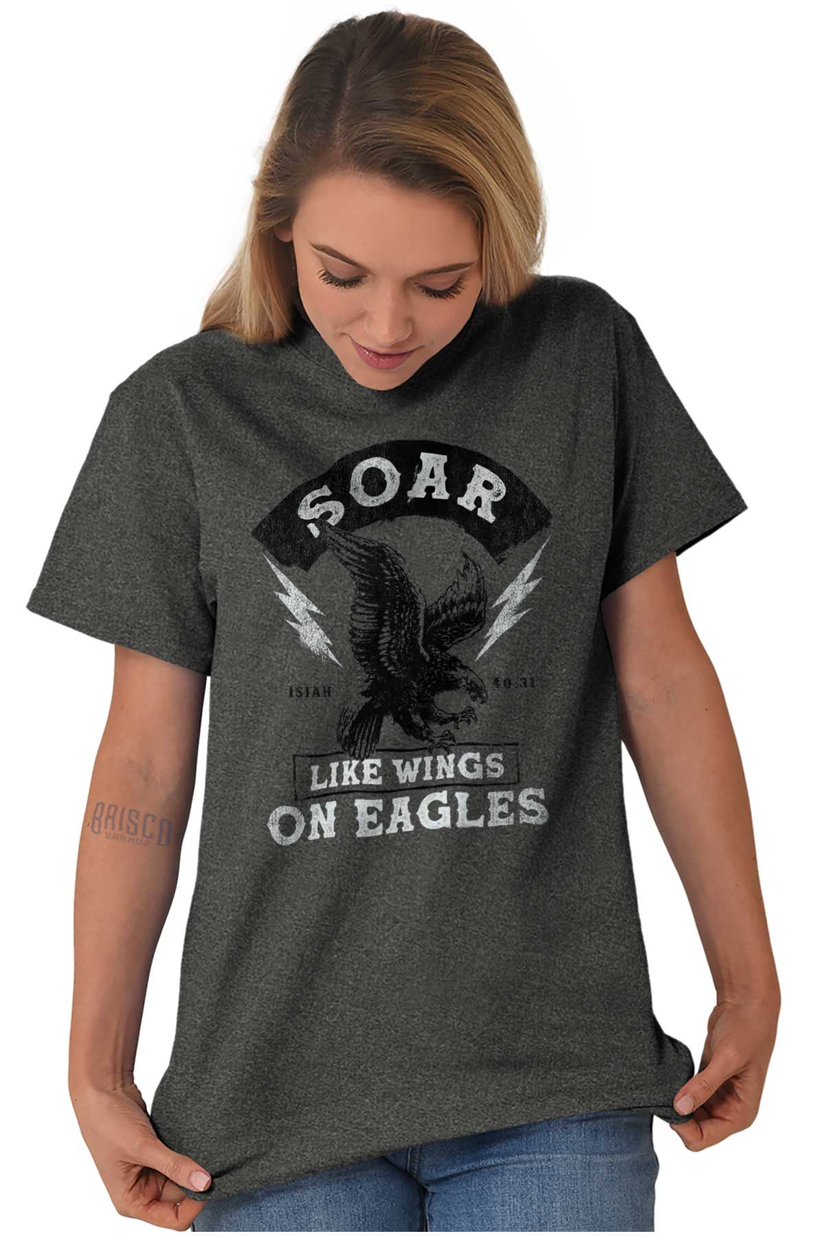 Soar Like Eagles Heavy Cotton Tee