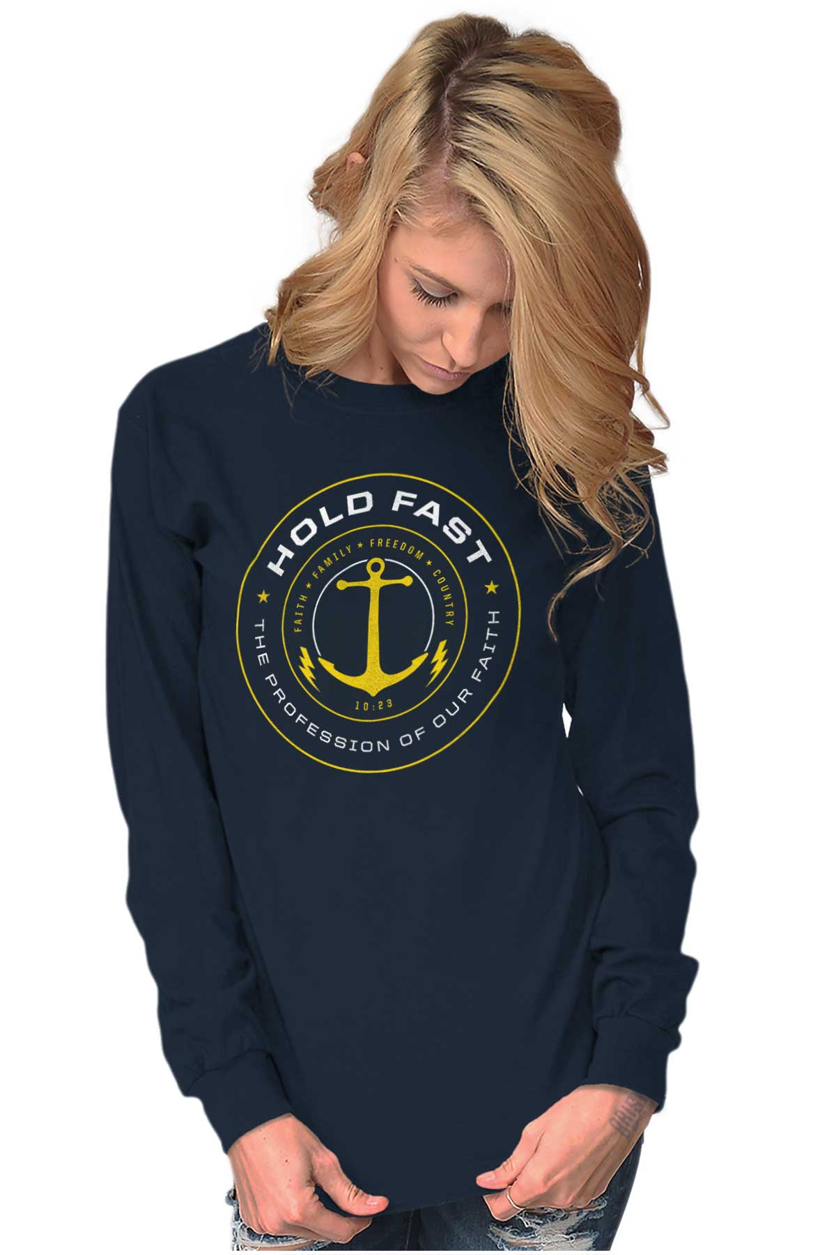 Anchor Faith Women T Shirt Anchor Faith Women T Shirt