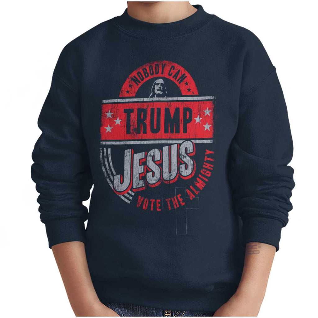 Trump Jesus Sweatshirt – Christian Strong