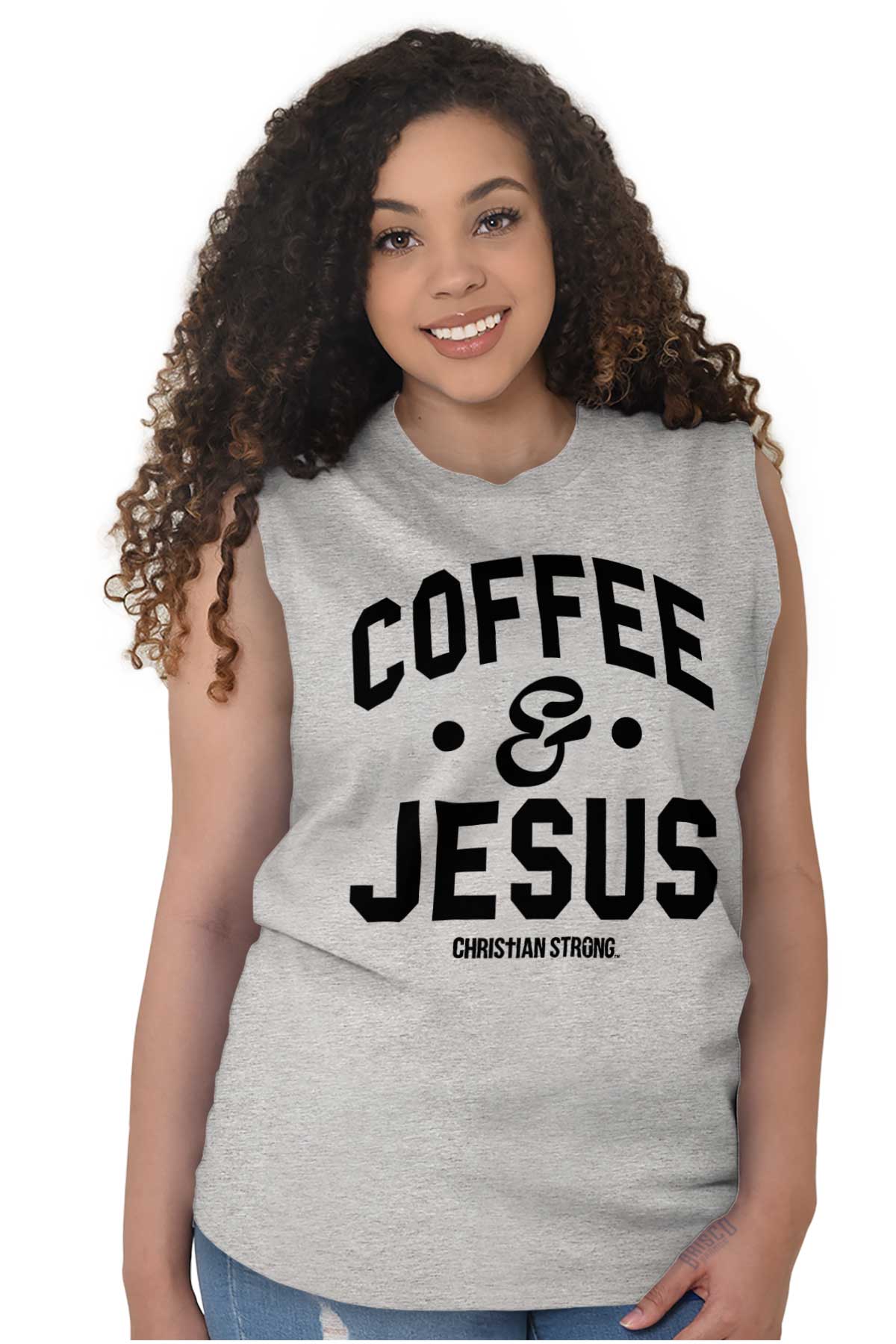 jesus and coffee t shirt