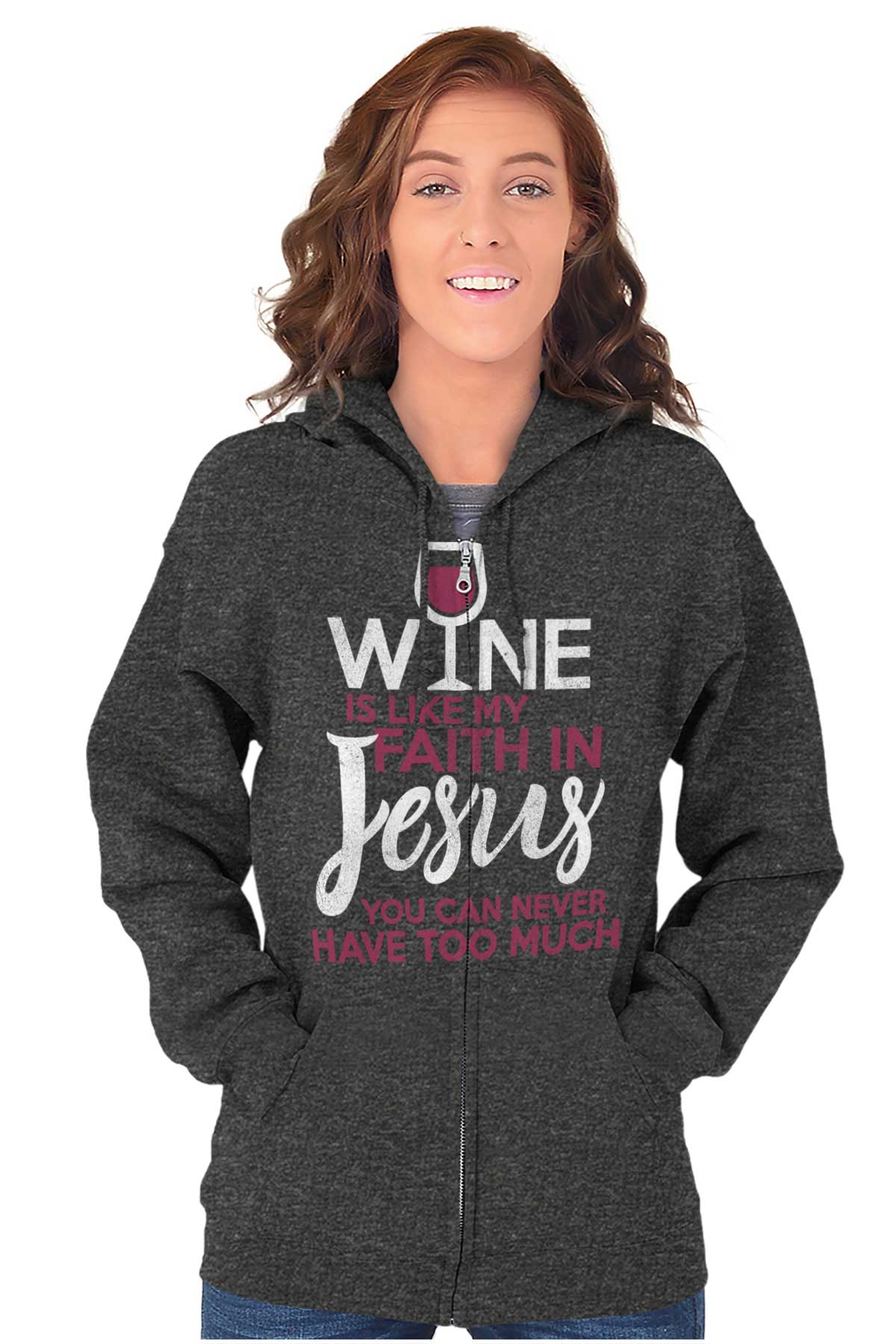 Jesus drank deals wine sweatshirt