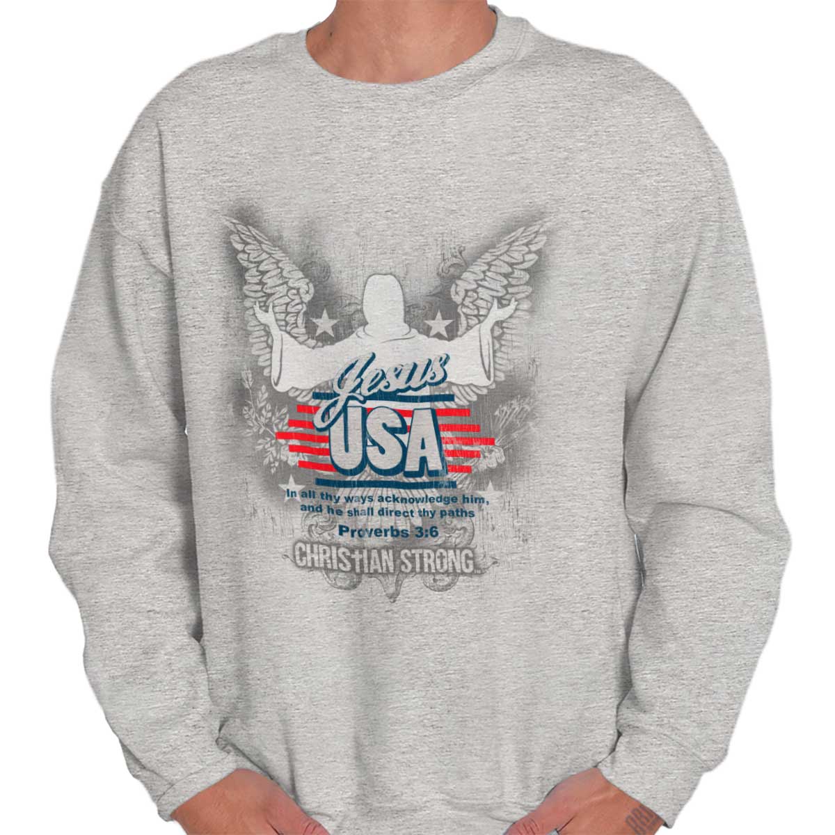 Jesus USA Sweatshirt | – Christian Strong
