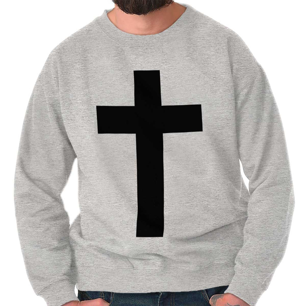 Cross Sweatshirt – Christian Strong - Main Image