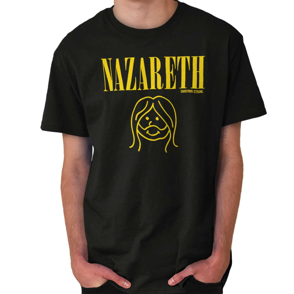 Nazareth Merch Nazareth Christian Rock Heavy Cotton Tee | – Christian Strong