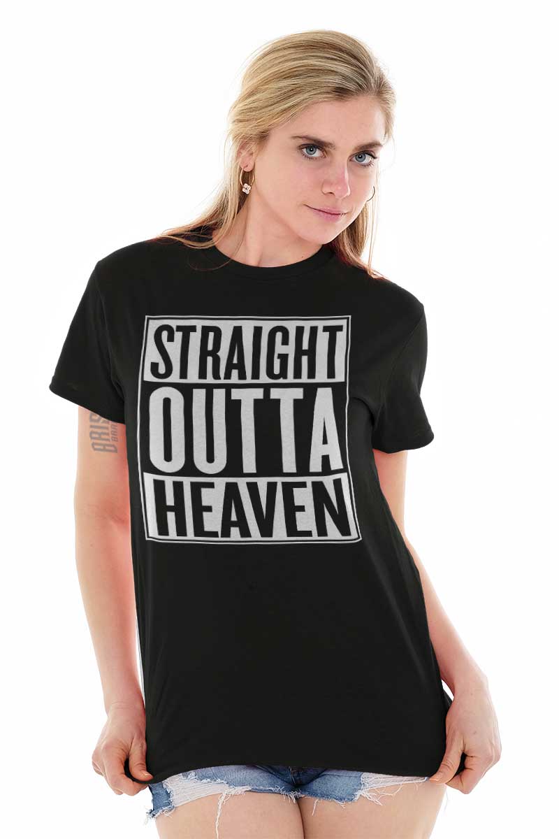 Outta Heaven Heavy Cotton Tee | – Christian Strong