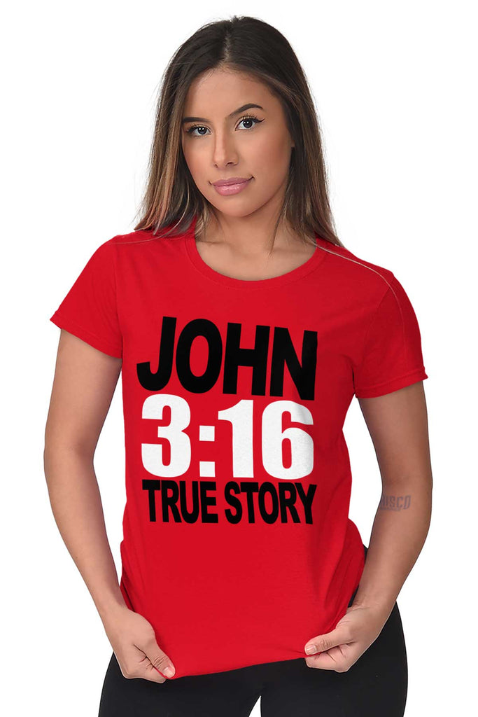 John 3:16 Women's Football Jersey