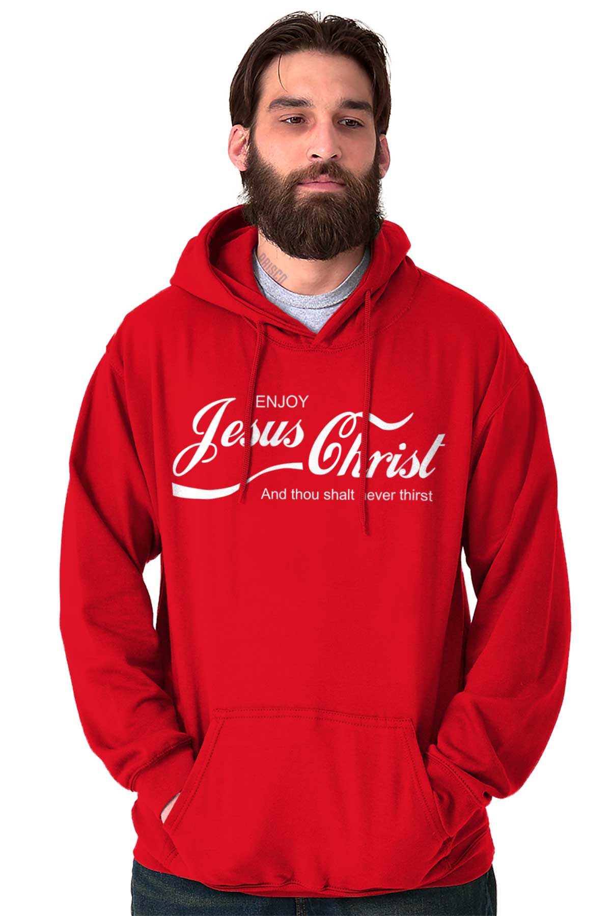 Enjoy Jesus Christ Pullover Hooded Sweatshirt | – Christian Strong