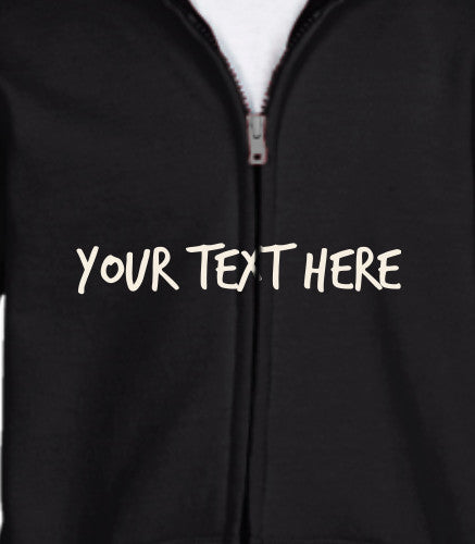 Custom Youth Zip Hoodie-Christian Strong