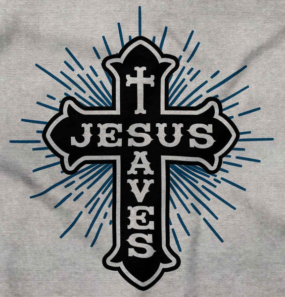 Jesus Christ Saves Sleeveless Tee | – Christian Strong