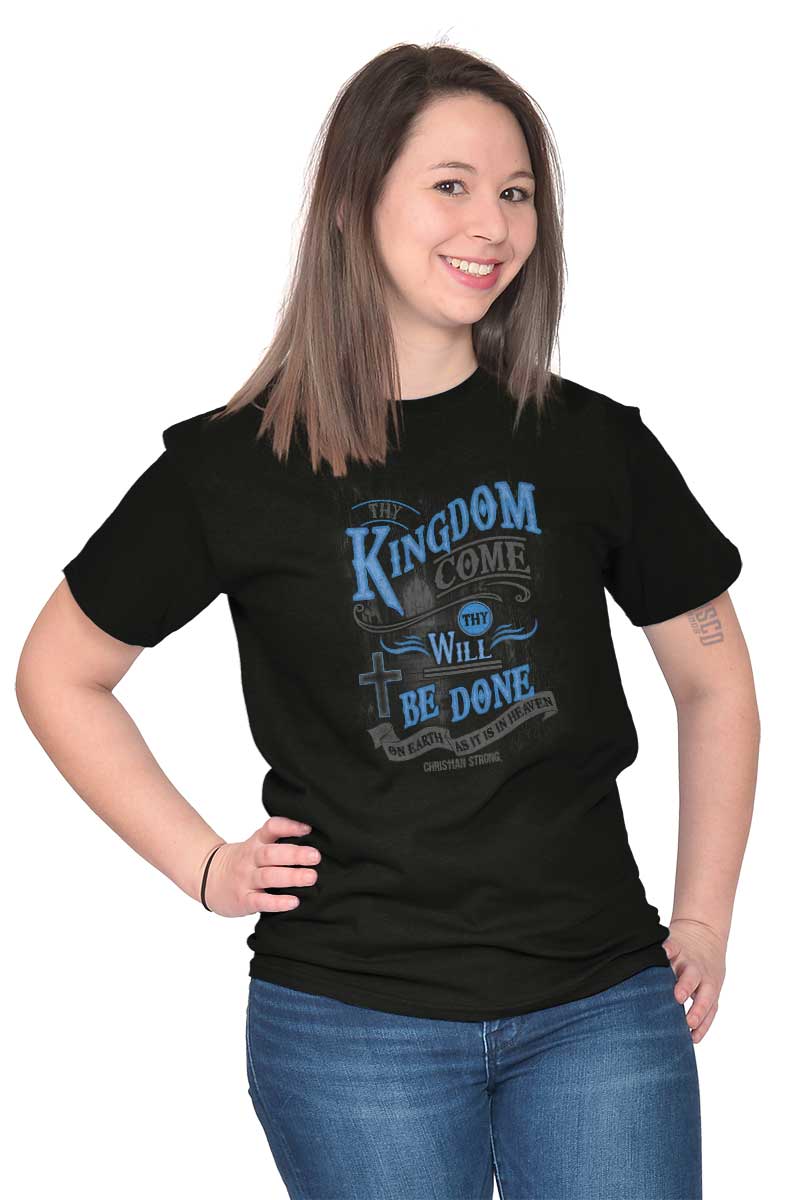 Kingdom Come Heavy Cotton Tee | – Christian Strong