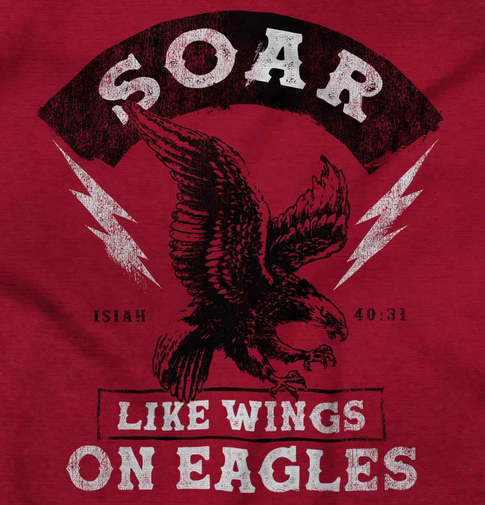 Soar Like Eagles V-Neck Tee