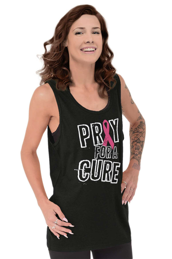 Breast Cancer Awareness Tank Top Ultra Cotton | – Christian Strong