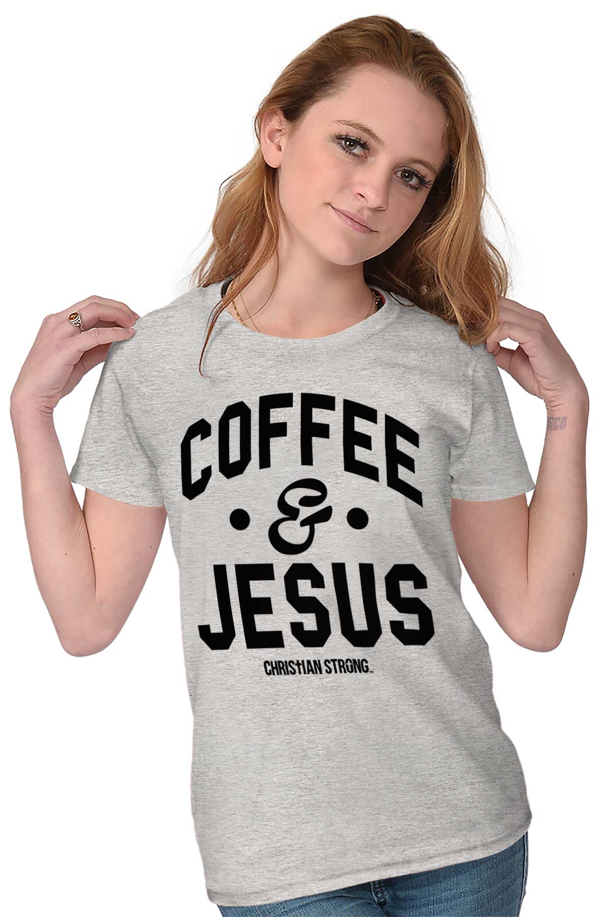 jesus and coffee t shirt