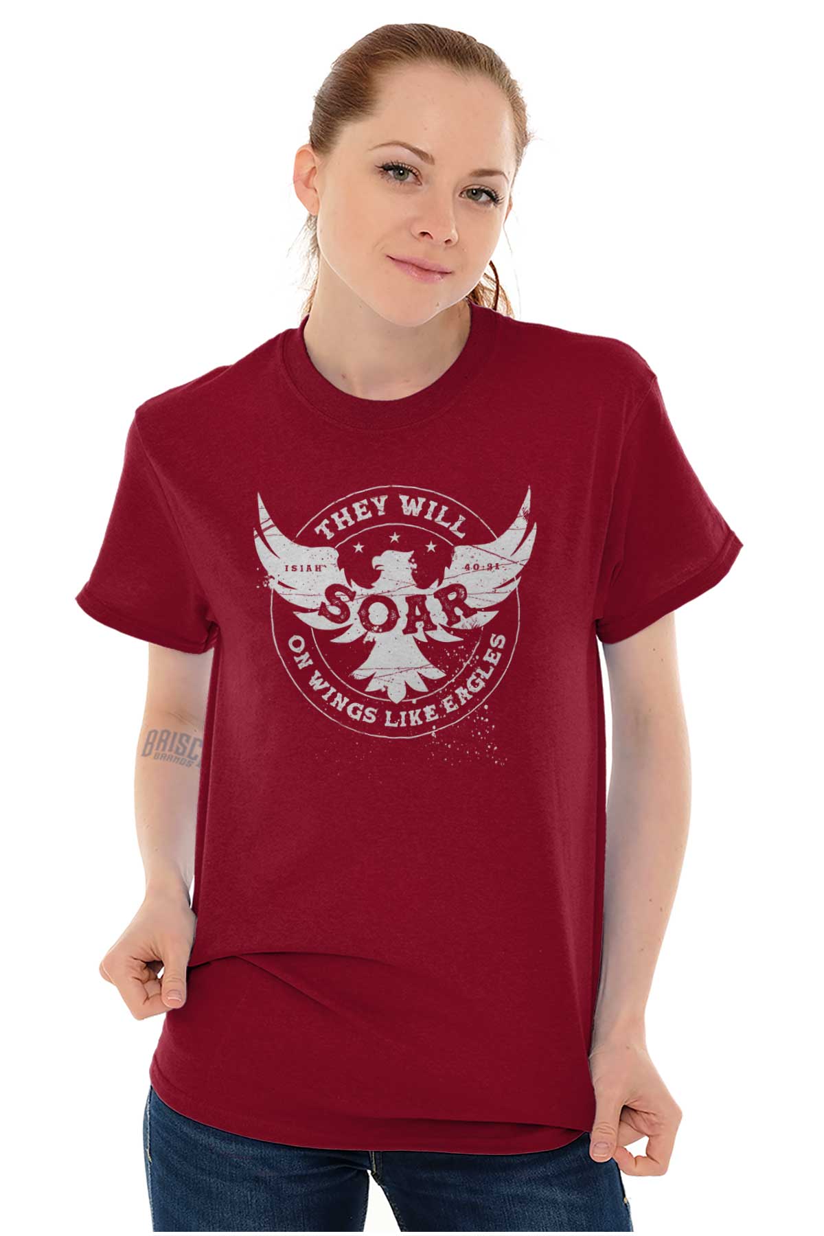 Official The Who Trust In The Lord Will Mount Up With Wings Like Philadelphia  Eagles Shirt - Limotees