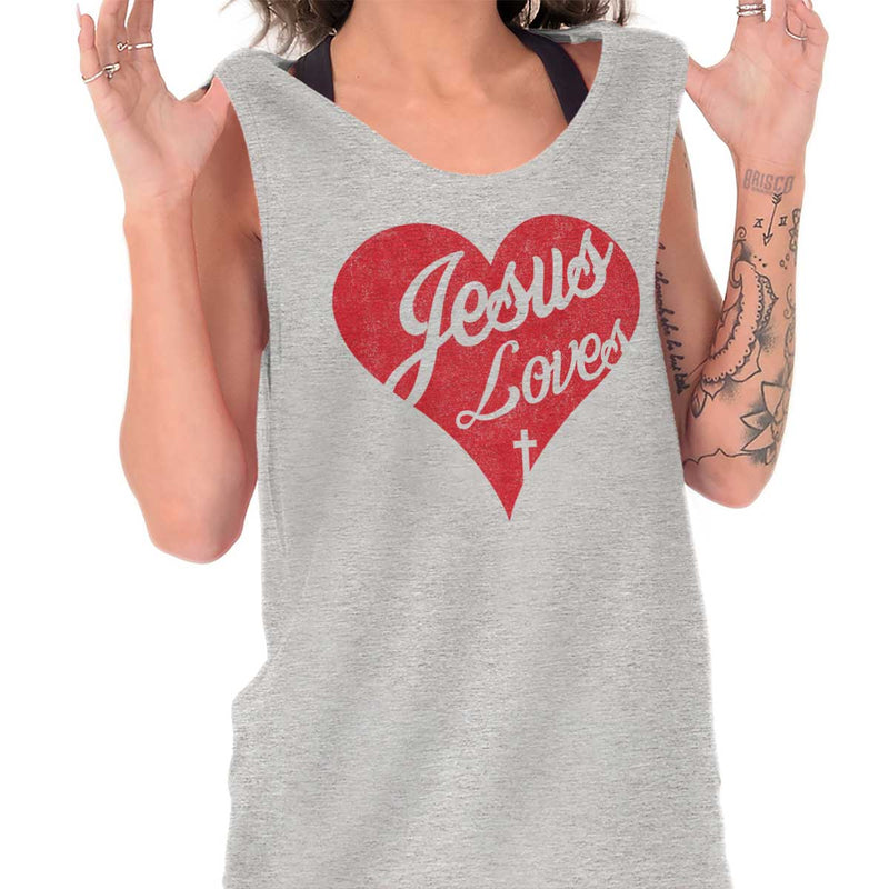 トップス Praying GOD'S FAVORITE Heart Tank Top PRAYING 'gods Favorite' Heart Tank Top in Black | Lyst