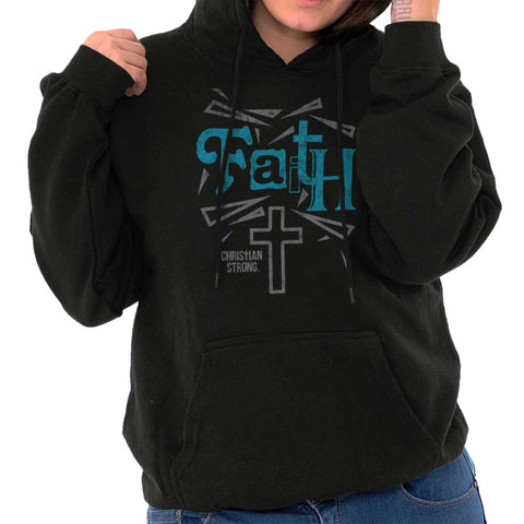 Faith cross online hoodie